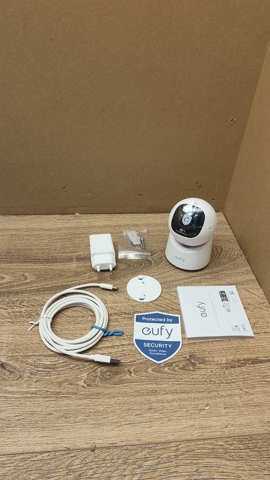 eufy Cam E30 Überwachungskamera Innen T8417, Farbnachtsicht, I40318