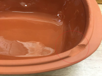 Römertopf Bräter Rustico aus Naturton Dampfgarer 5L für bis zu 6 Personen I39523