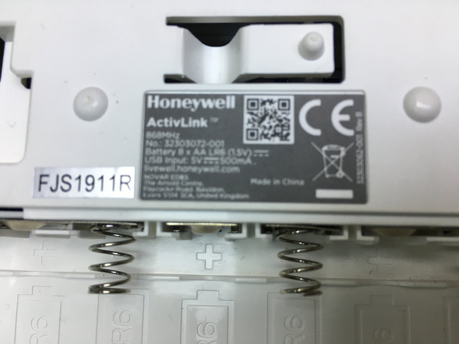 Honeywell Home Security Funk-Alarmanlagen Starter-Set HS330S, weiß,  I31398