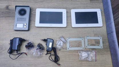 VIMAR K40911 Videosprechenalage Set für 2 Familien, I37469