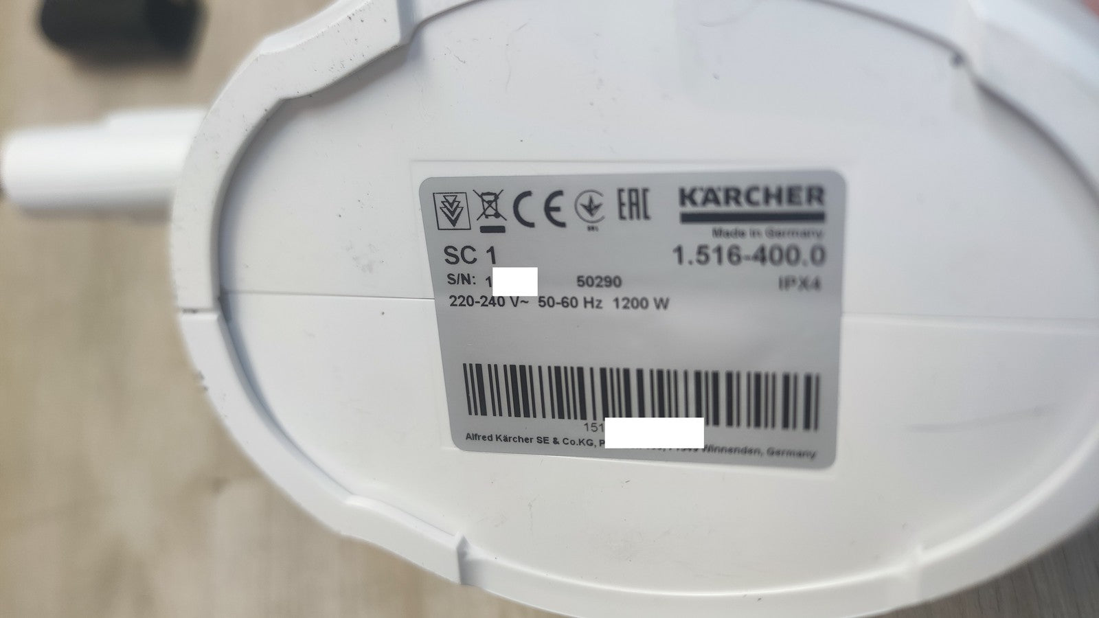 Kärcher 1.516-400.0 Dampfreiniger SC 1, I38446
