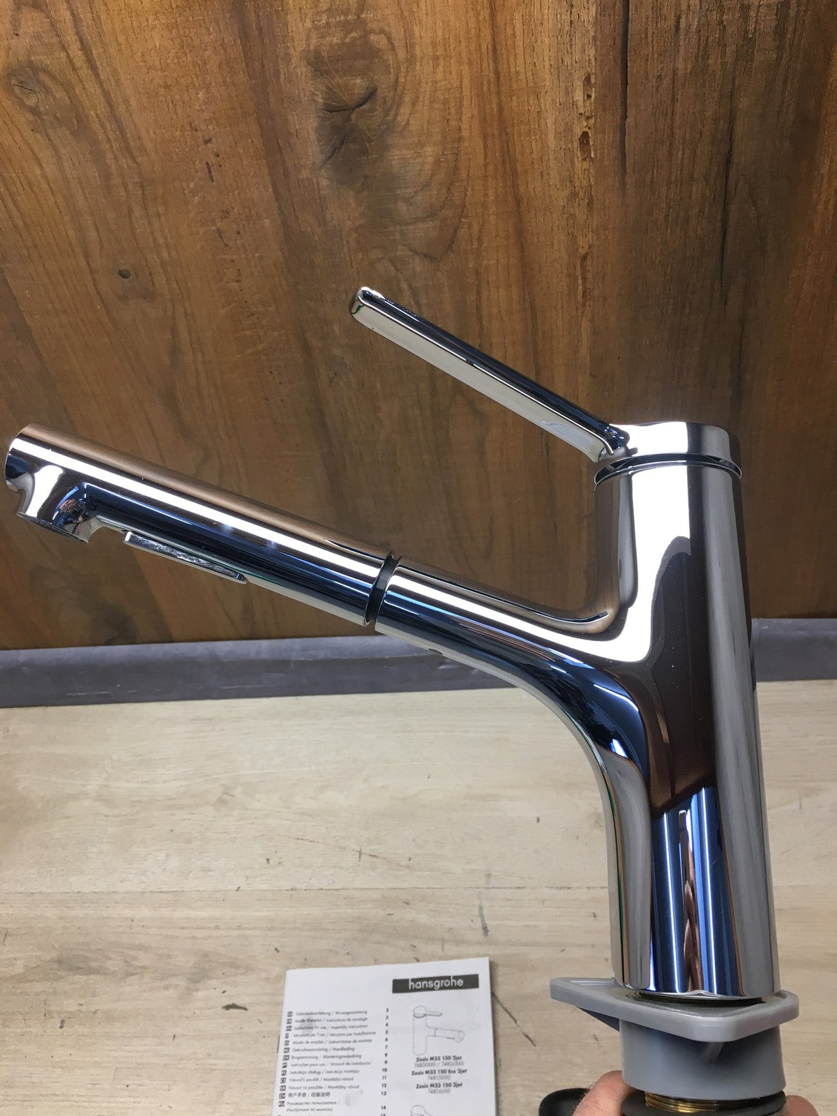 Hansgrohe 74810000 Küchenarmatur Zesis Wasserhahn 2 Strahlarten I37150