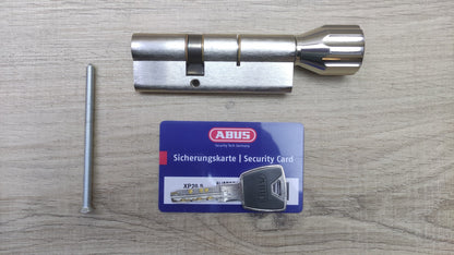 ABUS Profilzylinder KXP20S Z35/K55 mit Knauf, 73949, I35416