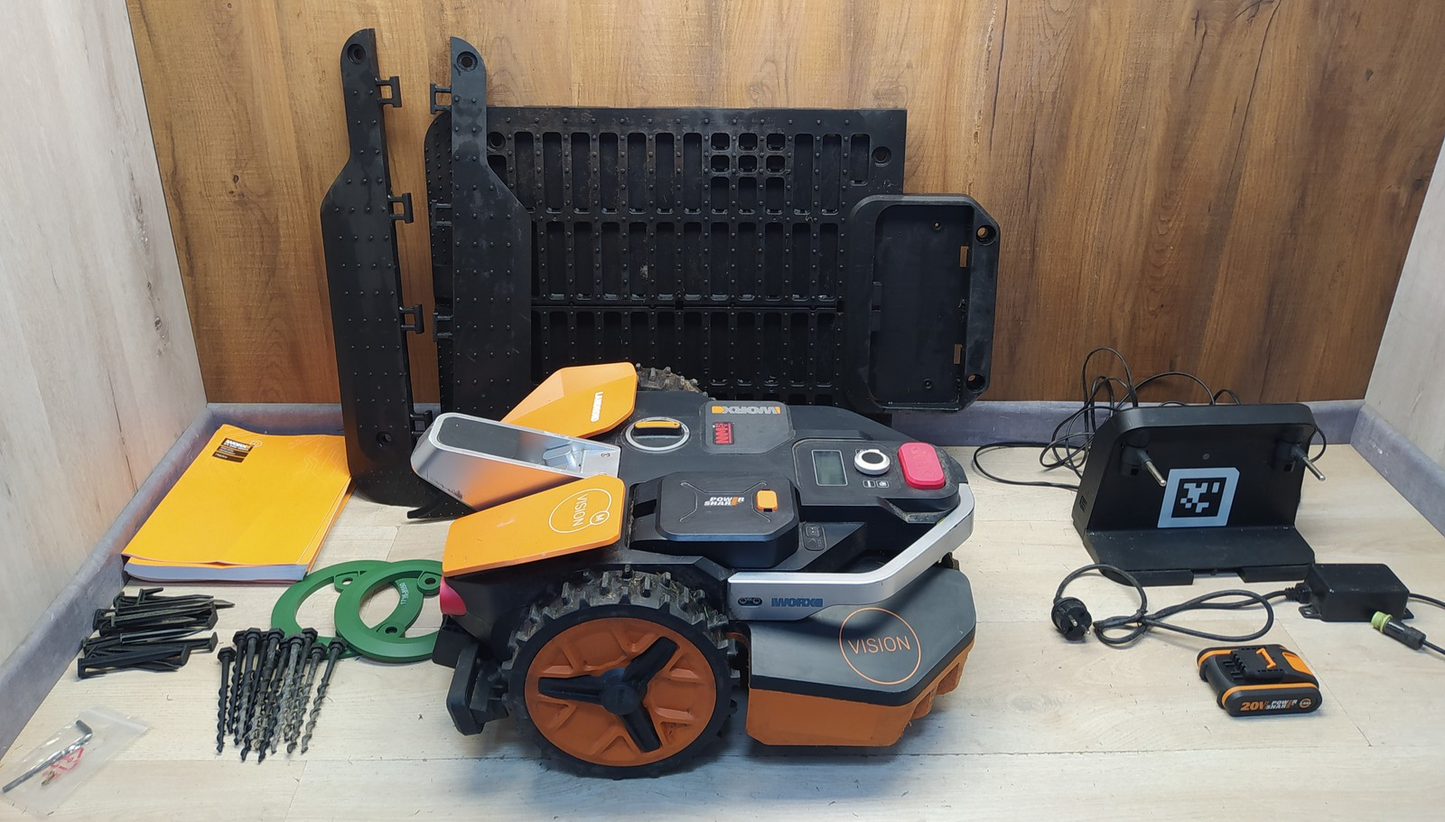 WORX Landroid Vision M600 Mähroboter ohne Begrenzungskabel WR206E.1 I38828