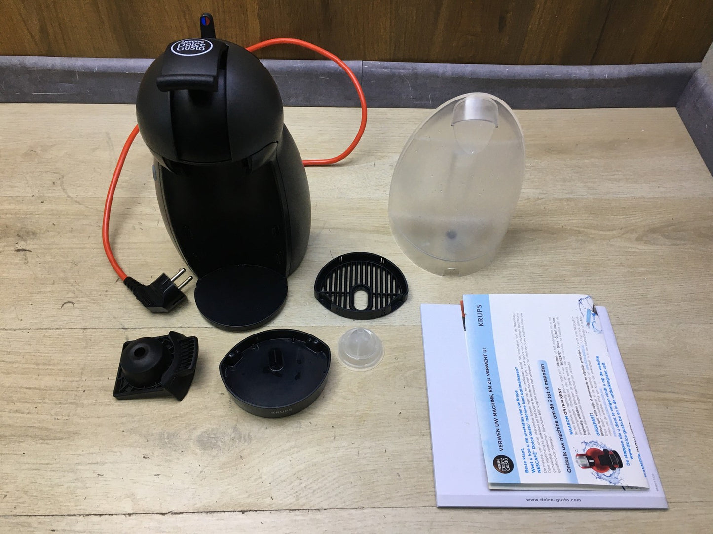 Krups KP 100B Nescafé Dolce Gusto Piccolo Kaffeekapselmaschine 1500 W, I35151