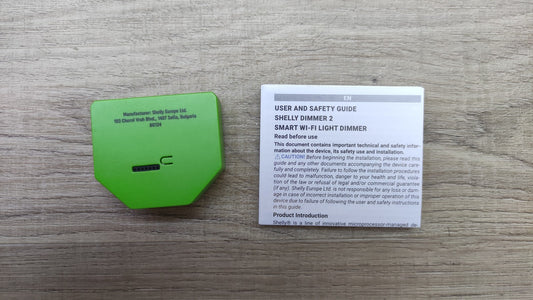 Shelly Dimmer 2 Smart Home WLAN Schaltaktor, I39688