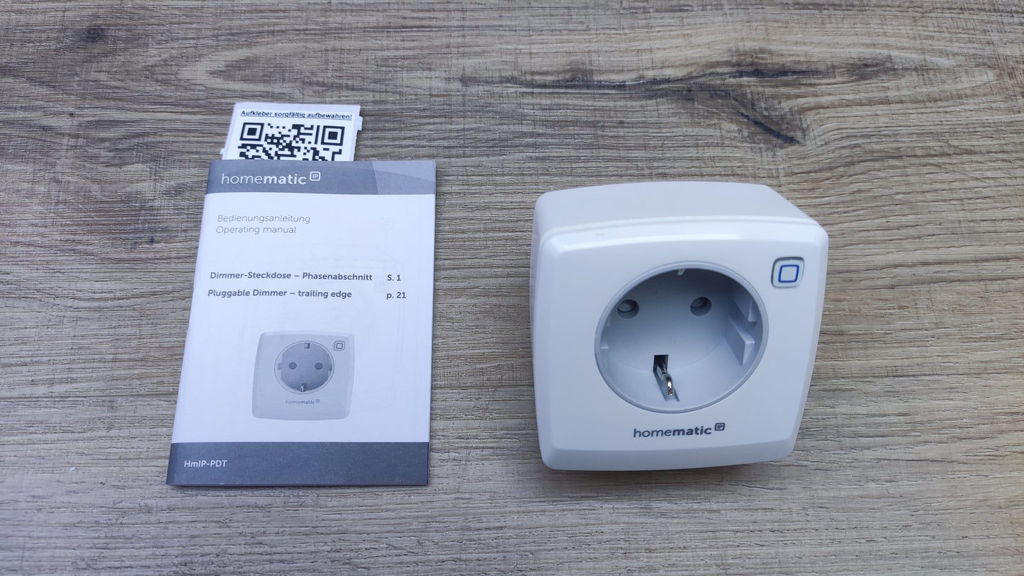 eQ-3 Homematic IP Dimmer Funksteckdose 150327A0, I36996