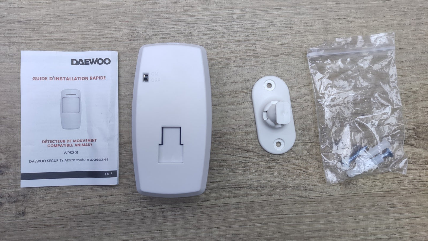 Daewoo WPS301 Bewegungsmelder, kompatibel mit Daewoo Security AM301, I35542