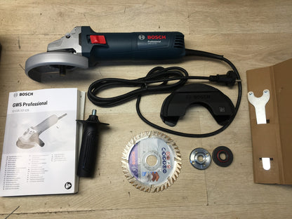 Bosch Professional Winkelschleifer GWS 12-125, Ø 125mm, 1200W, I38436