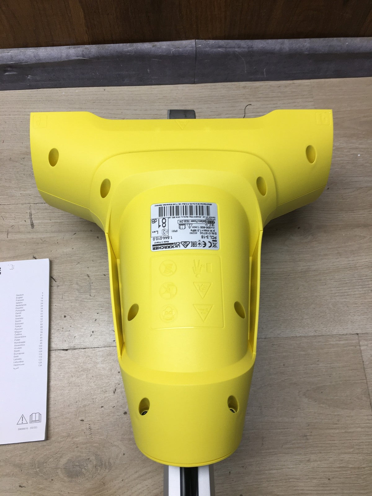 Kärcher 1.644-010.0 Akku-Terrassenreiniger PCL 3-18 solo, I40771