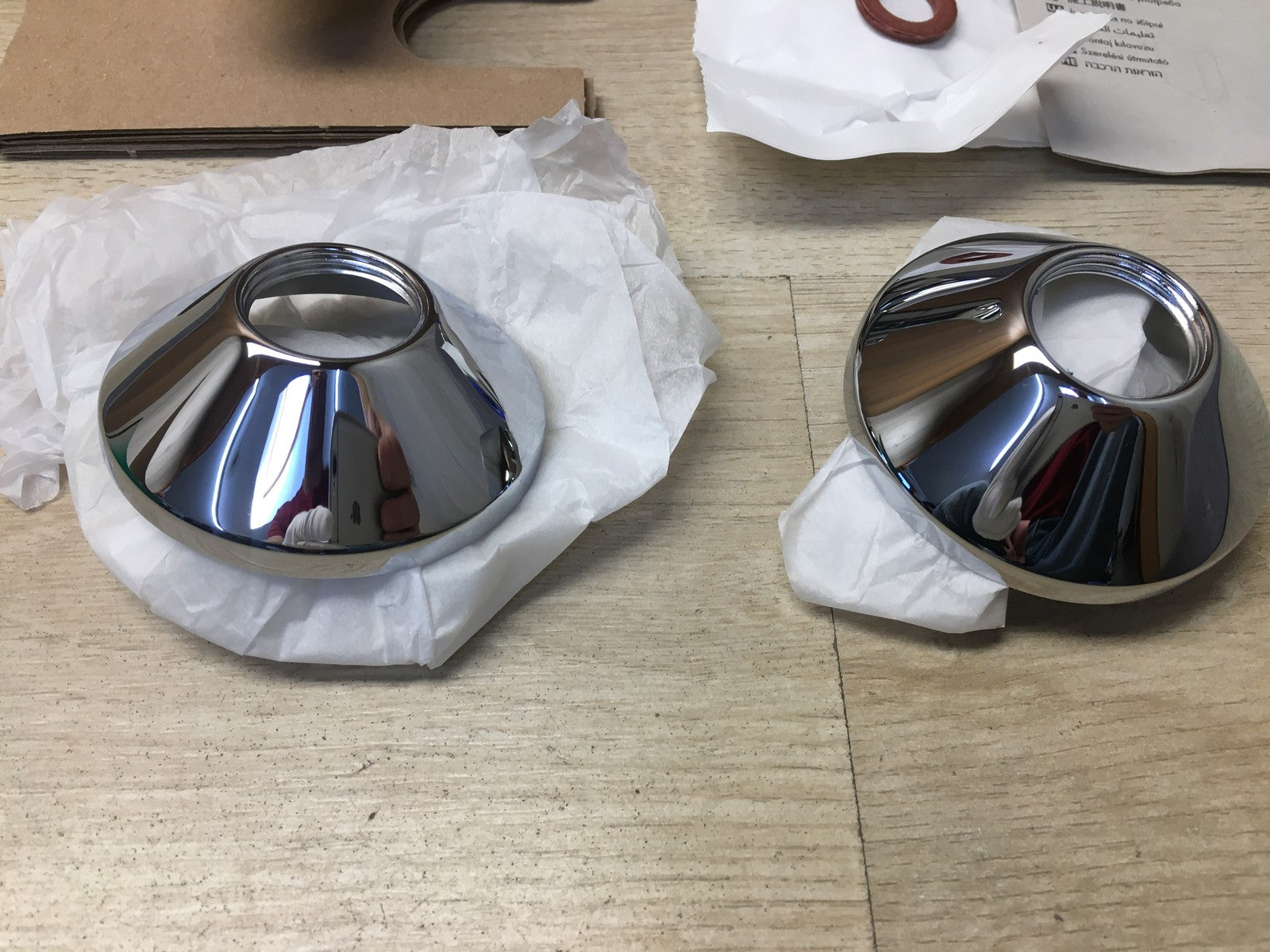 Hansgrohe Focus Aufputz Wannenarmatur 31940000 (für 2 Funktionen) Chrom, I38486
