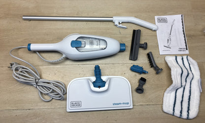 Black+Decker FSMH13E5-QS Dampfwischer mit Handreiniger 5 in 1, I37177