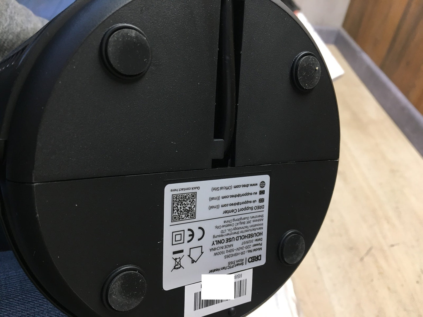 Dreo Atom 316S Energiesparender Heizlüfter, 1500W, I37343