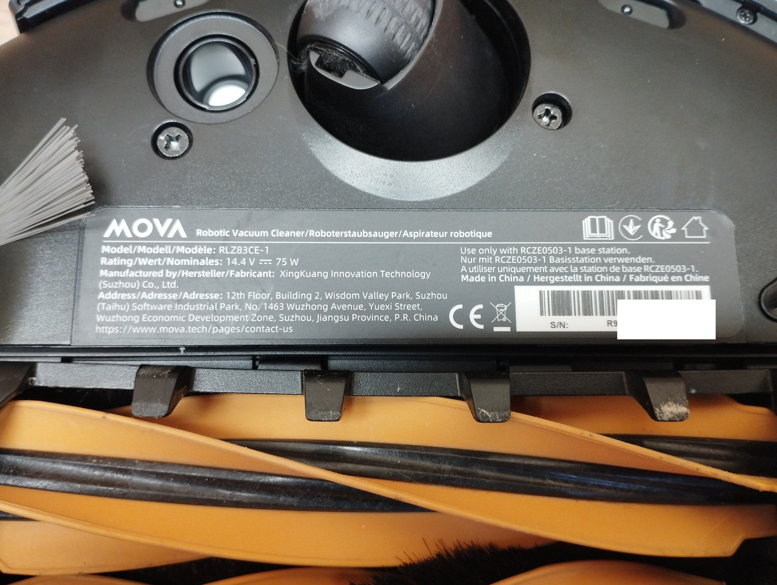 Mova Z60 Ultra Roller Complete Saugroboter mit Wischfunktion (RLZ83CE-1), I39475