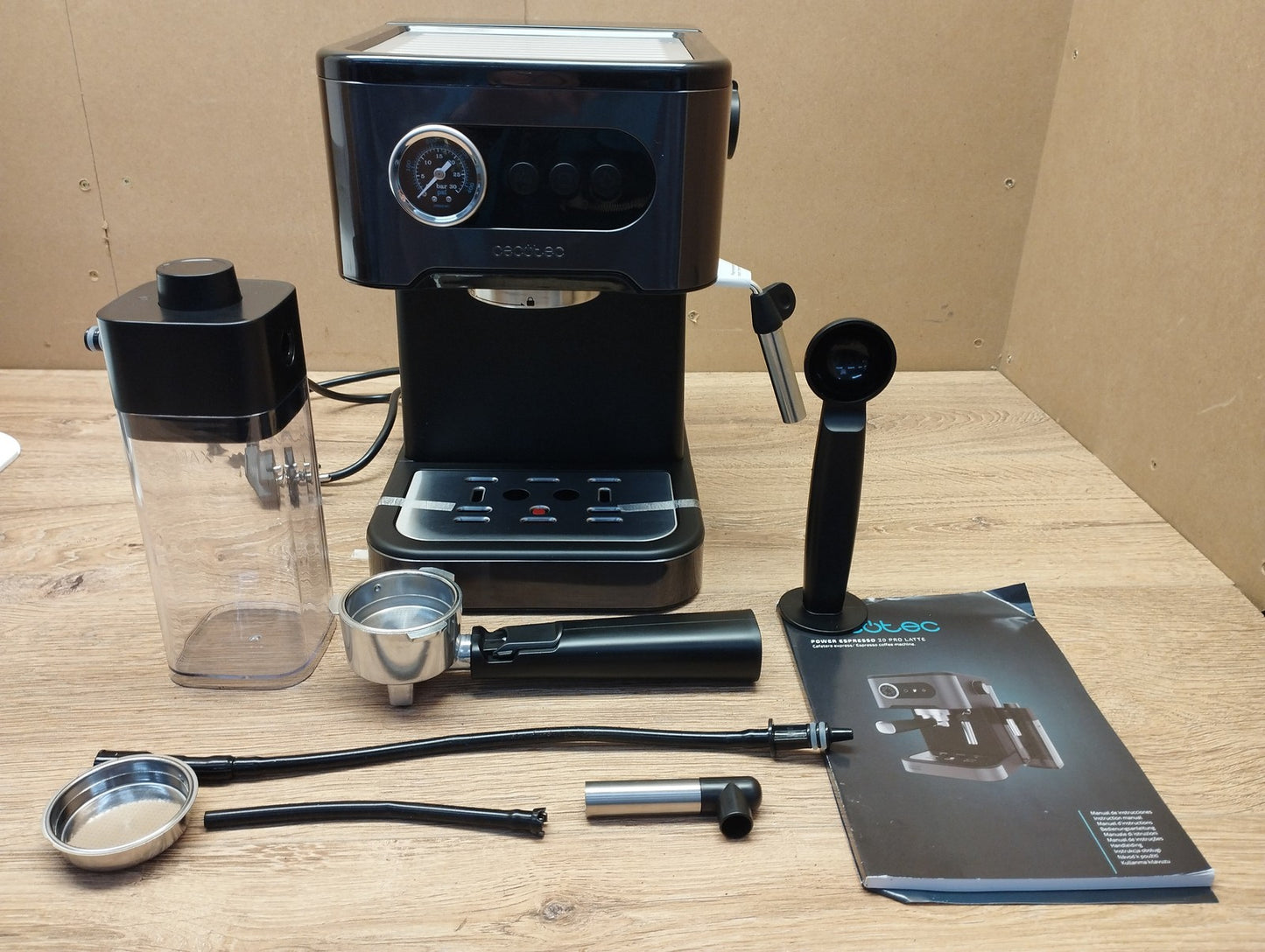 Cecotec Espressomaschine Power Espresso 20 Pro Latte, 20 Bar, I39719