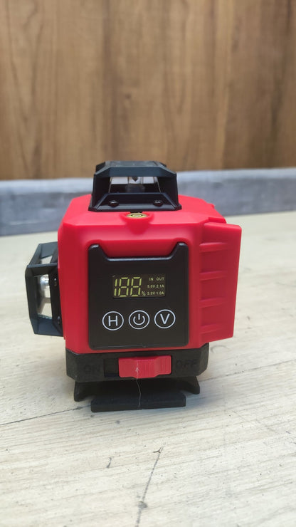 Vahlbeste SPY Kreuzlinienlaser mit Stativ, mit 2x4800mAh Akku, I38035
