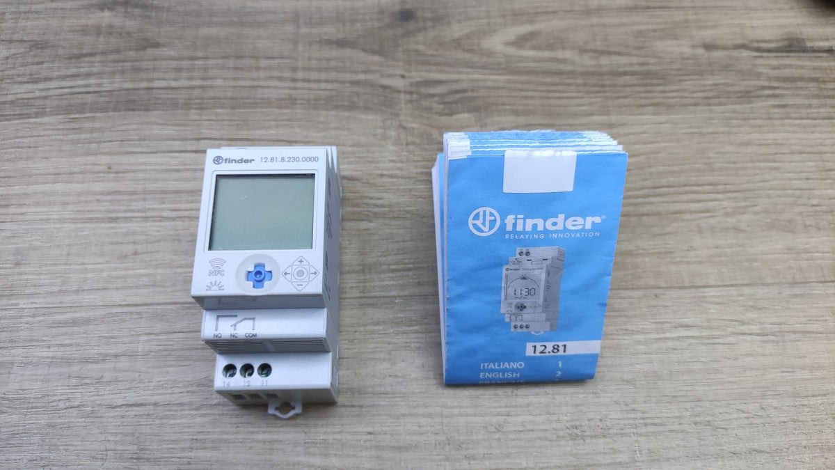 Finder 12.81.8.230.0000 ASTRO-Zeitschaltuhr mit Astroprogramm, I41005