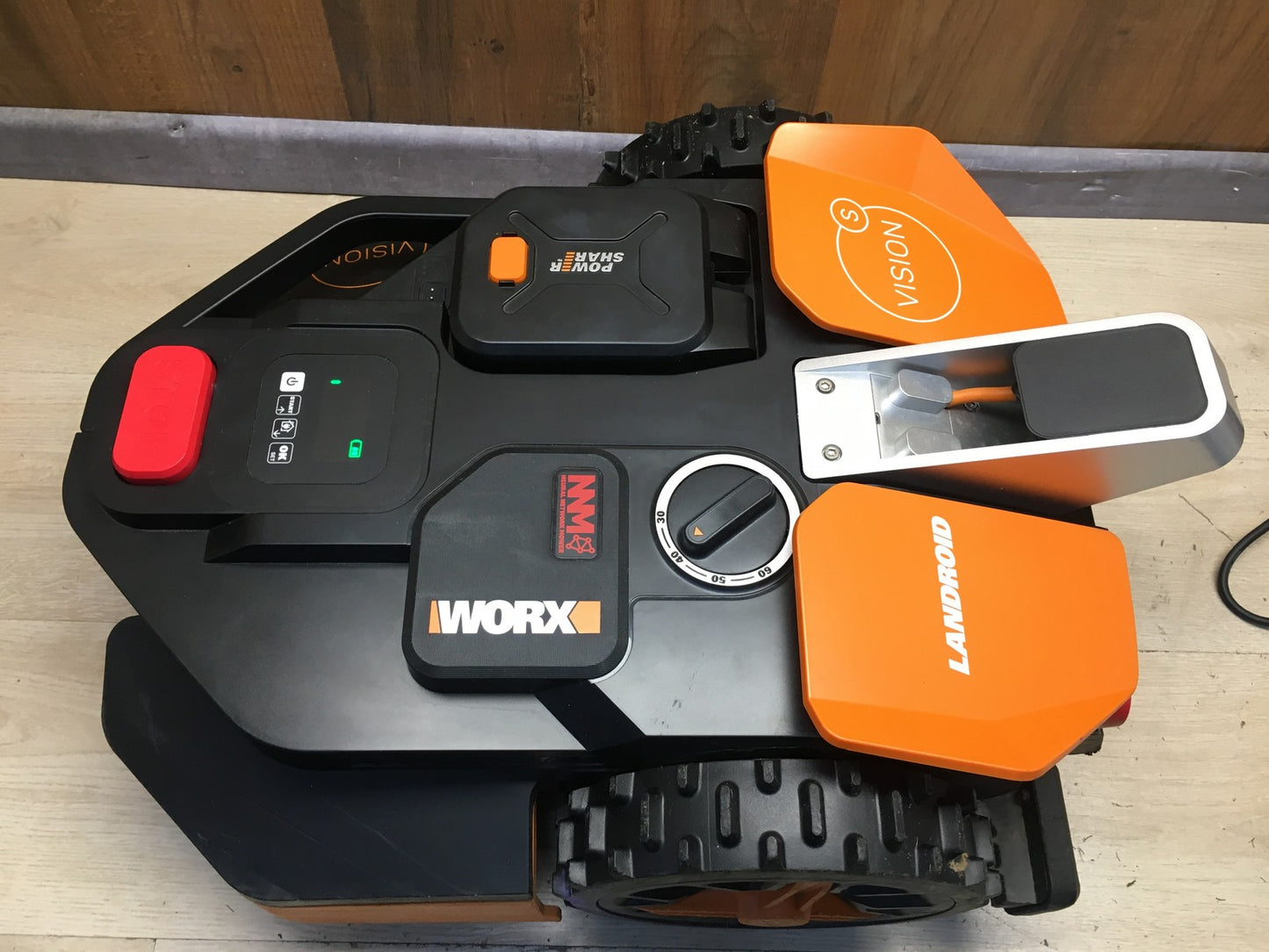 WORX Landroid Vision S250 Mähroboter ohne Begrenzungskabel WR202E, I37835