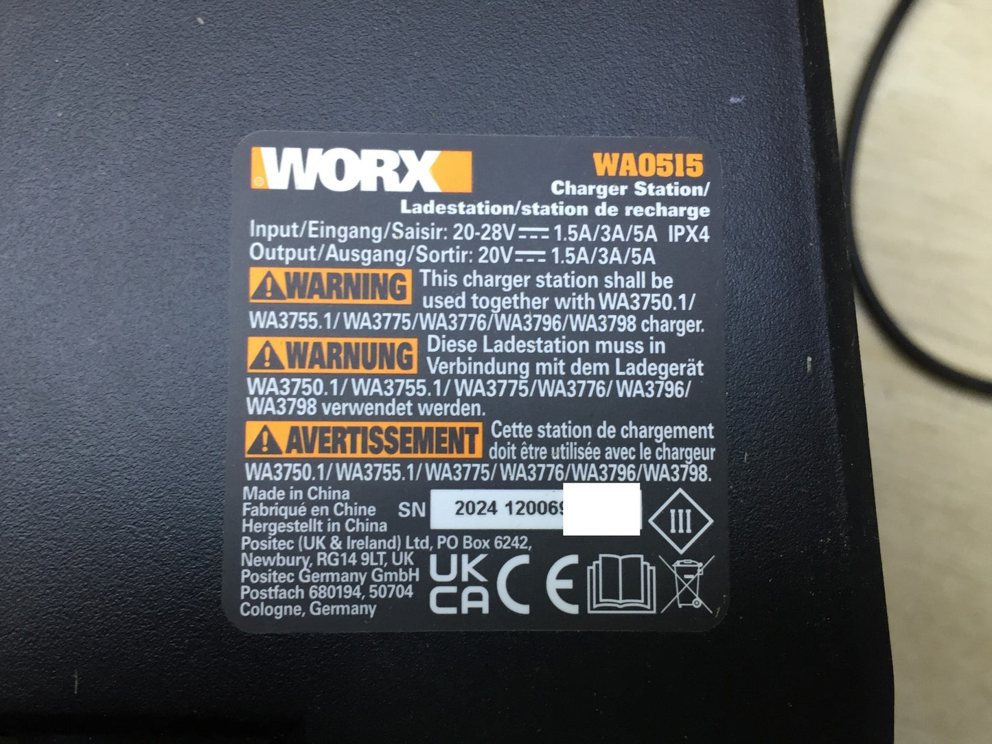 WORX Landroid Vision M800 Mähroboter ohne Begrenzungskabel WR208E.1, I34185