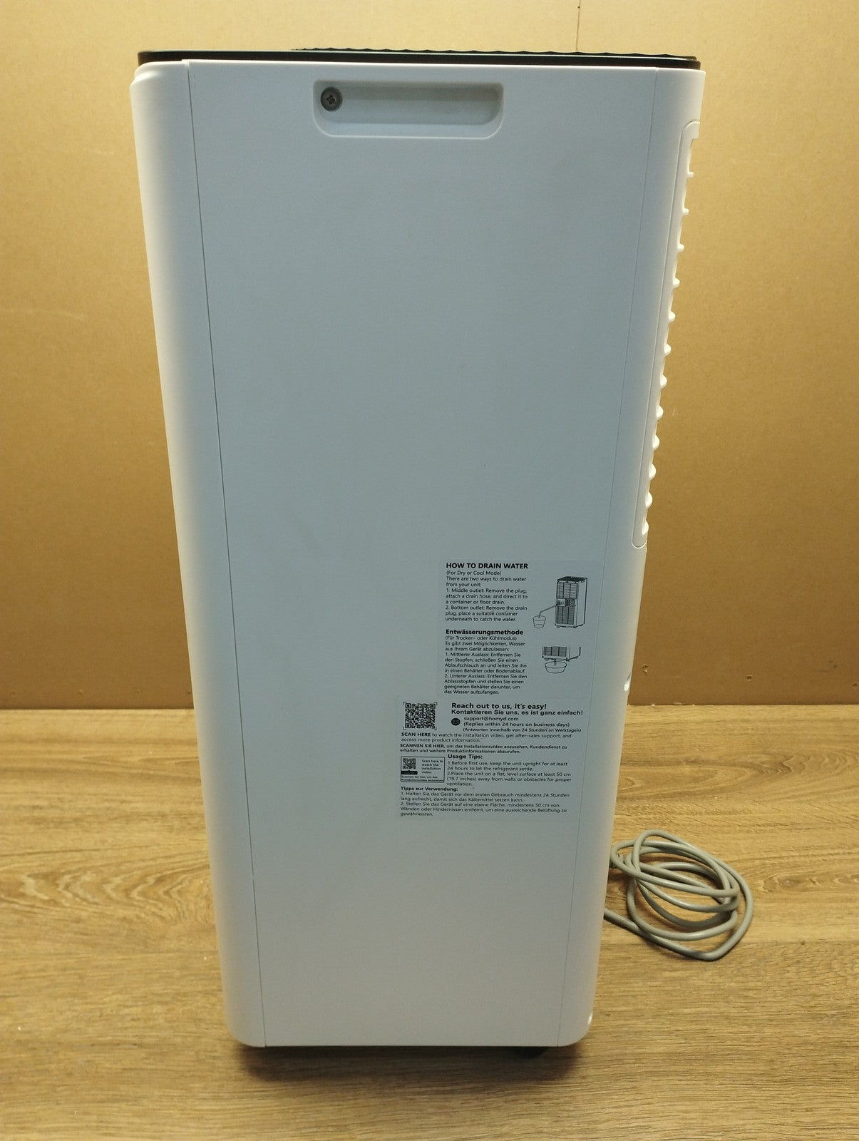 EUHOMY mobile Klimaanlage PAC002-7KWH-DEZX, 7000BTU, Klimagerät, I39673