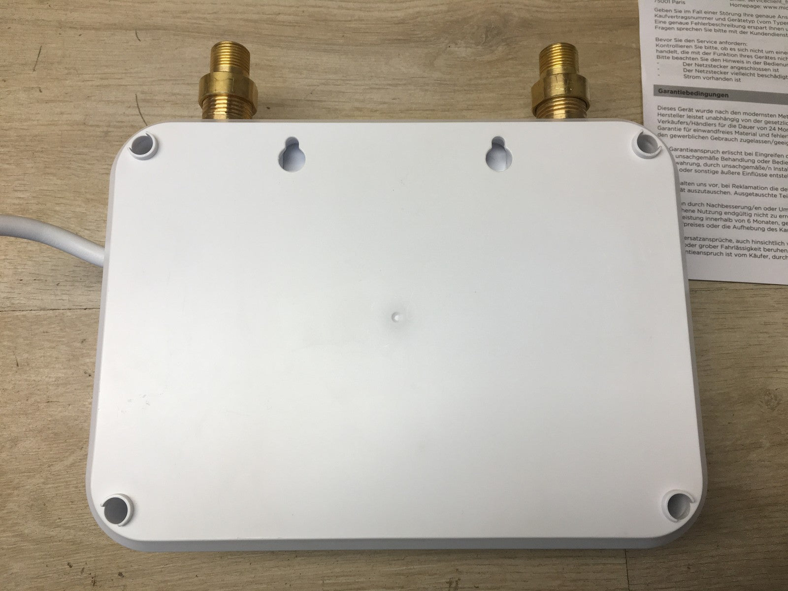 COMFEE CWH3.5EA1W Mini Durchlauferhitzer 3,6 kW, I37930