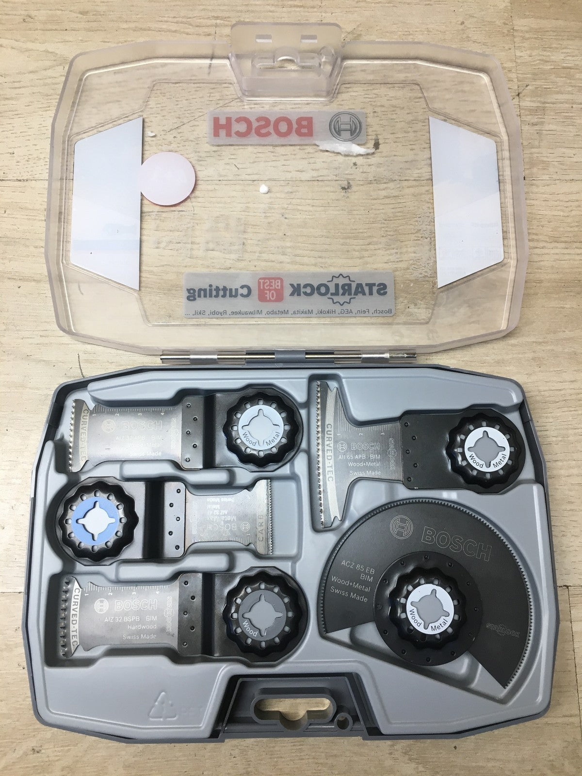 Bosch 5 tlg. Starlock Tauch-/Segmentsägeblatt Set (2608664131), I37959