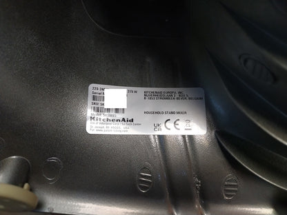 KitchenAid 5KSM95 Multifunktions-Küchenmaschine, 275 W, I38013