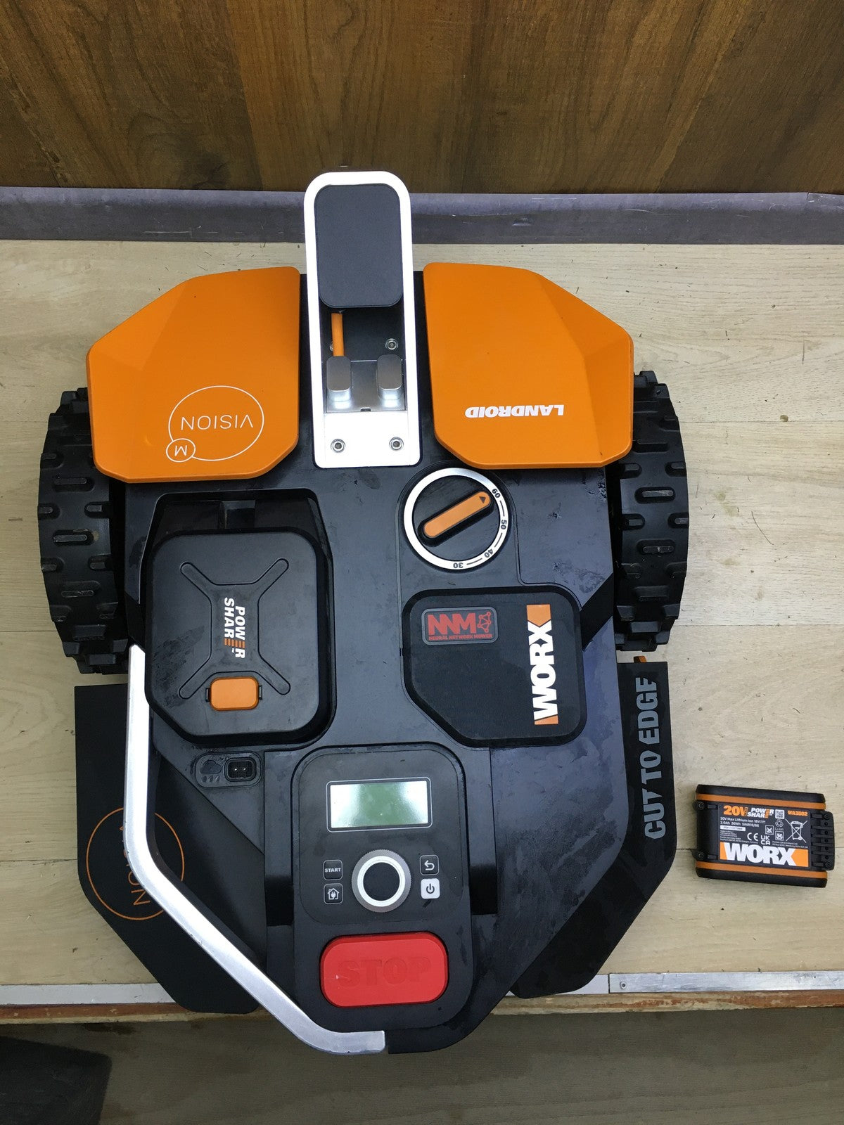 WORX Landroid Vision M550 Mähroboter WR205E ohne Begrenzungskabel I34385