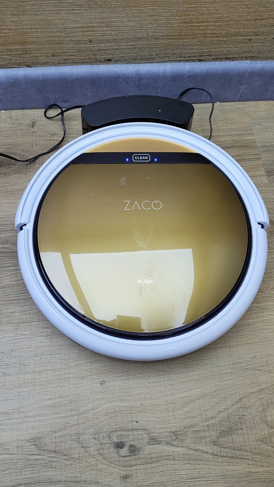 Zaco V5x Saugroboter mit Wischfunktion, bronze, I39833