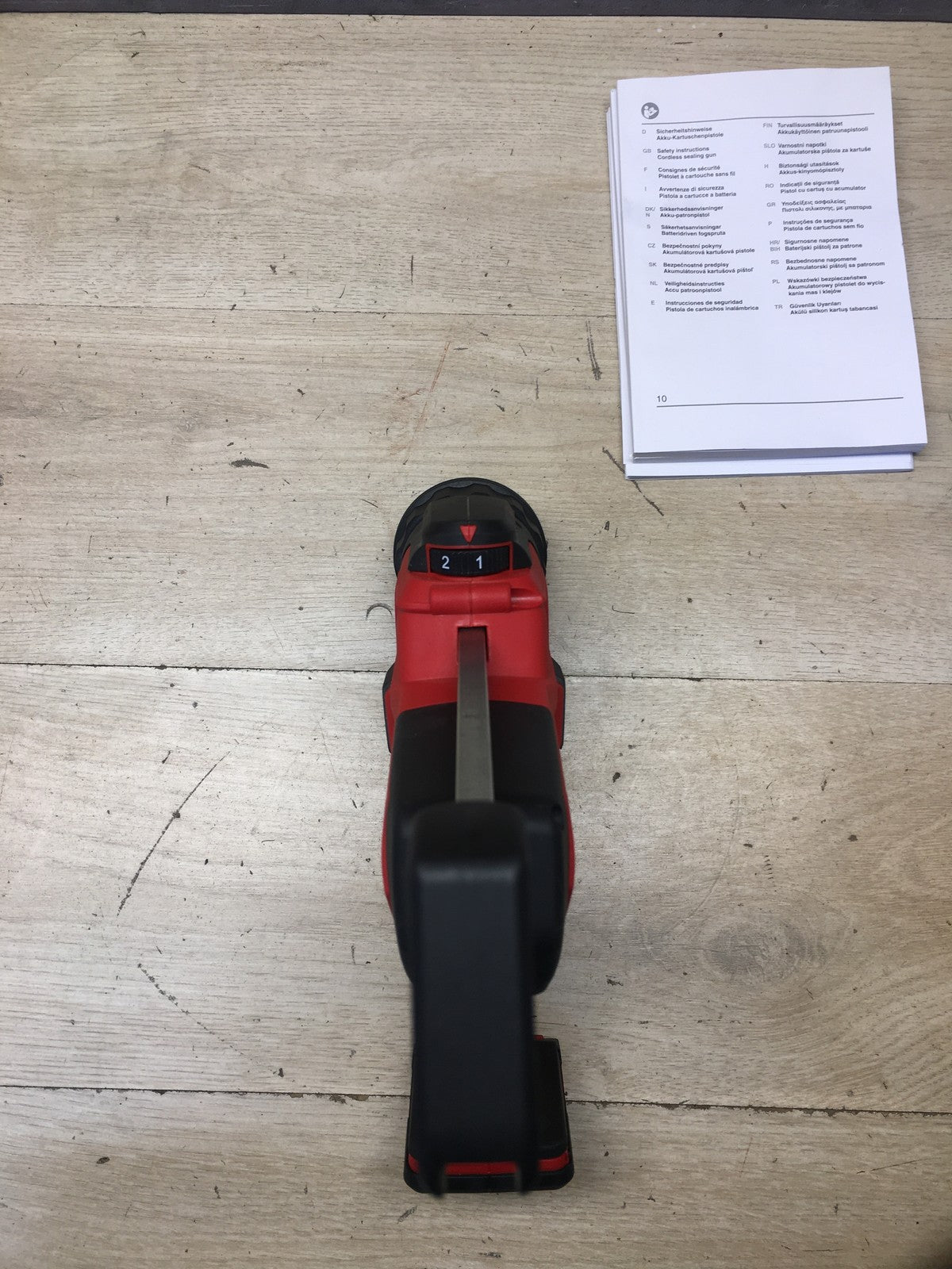 Einhell Akku-Kartuschenpistole TE-SG 18/10 Li-Solo, I38101