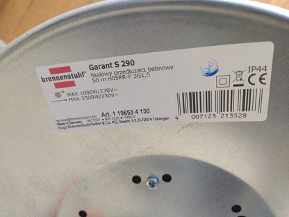 Brennenstuhl Garant S 290 Verlängerungskabel 50m 4x230V, I38662