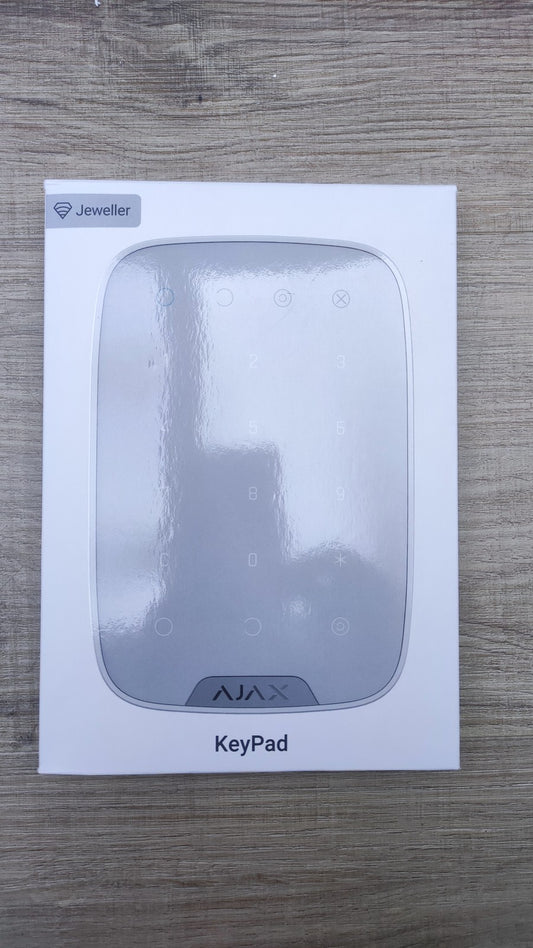 Ajax 8706.12. WH1 Kabelloses Touch-Tastatur, I35577