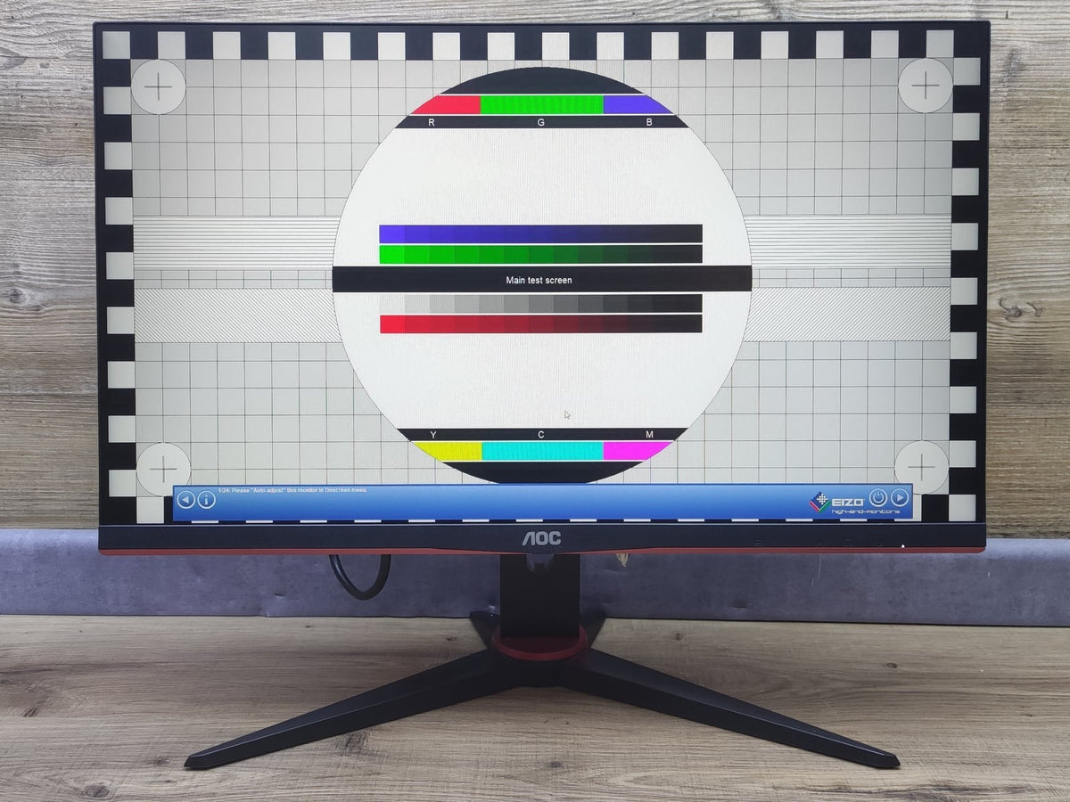 AOC 24G2SPAE/BK Monitor 23.8" FHD 1920x1080 VGA HDMI DP Adaptive Sync 165Hz 1ms