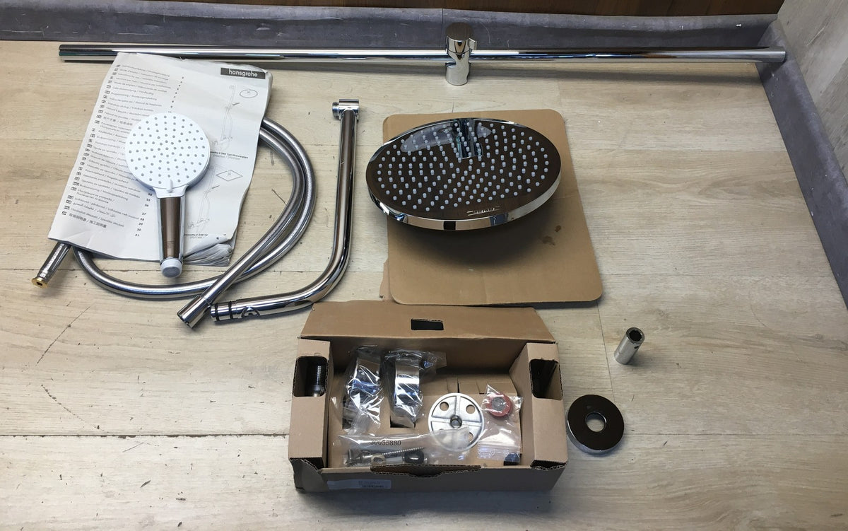 Hansgrohe Crometta S 240 Duschsystem 2 Strahlarten 27267000 I40766