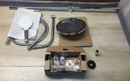 Hansgrohe Crometta S 240 Duschsystem 2 Strahlarten 27267000 I40766