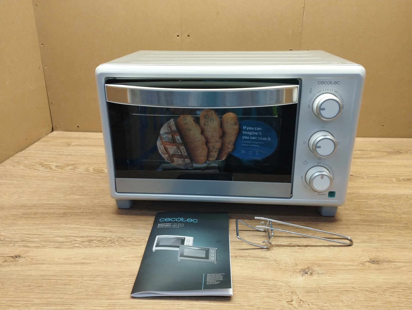 Cecotec Bake&Toast 2300 White Tischbackofen (03812), 1500W, I39423