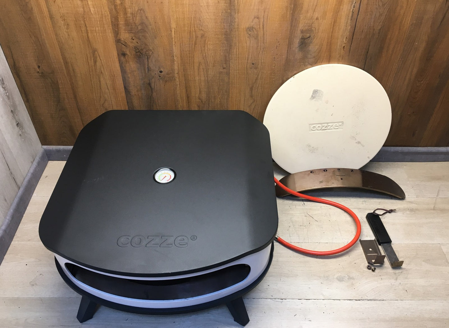 cozze 17" Pizzaofen mit rotierendem Pizzastein ‎90427, 6,0 kW Gasofen, I39032