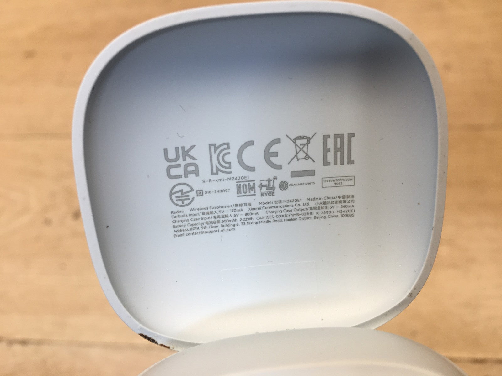 Xiaomi Redmi M2420E1 In-Ear Kopfhörer, blau, I39183