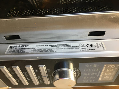 SHARP R843INW Mikrowelle 25 L, 900 W, I38786