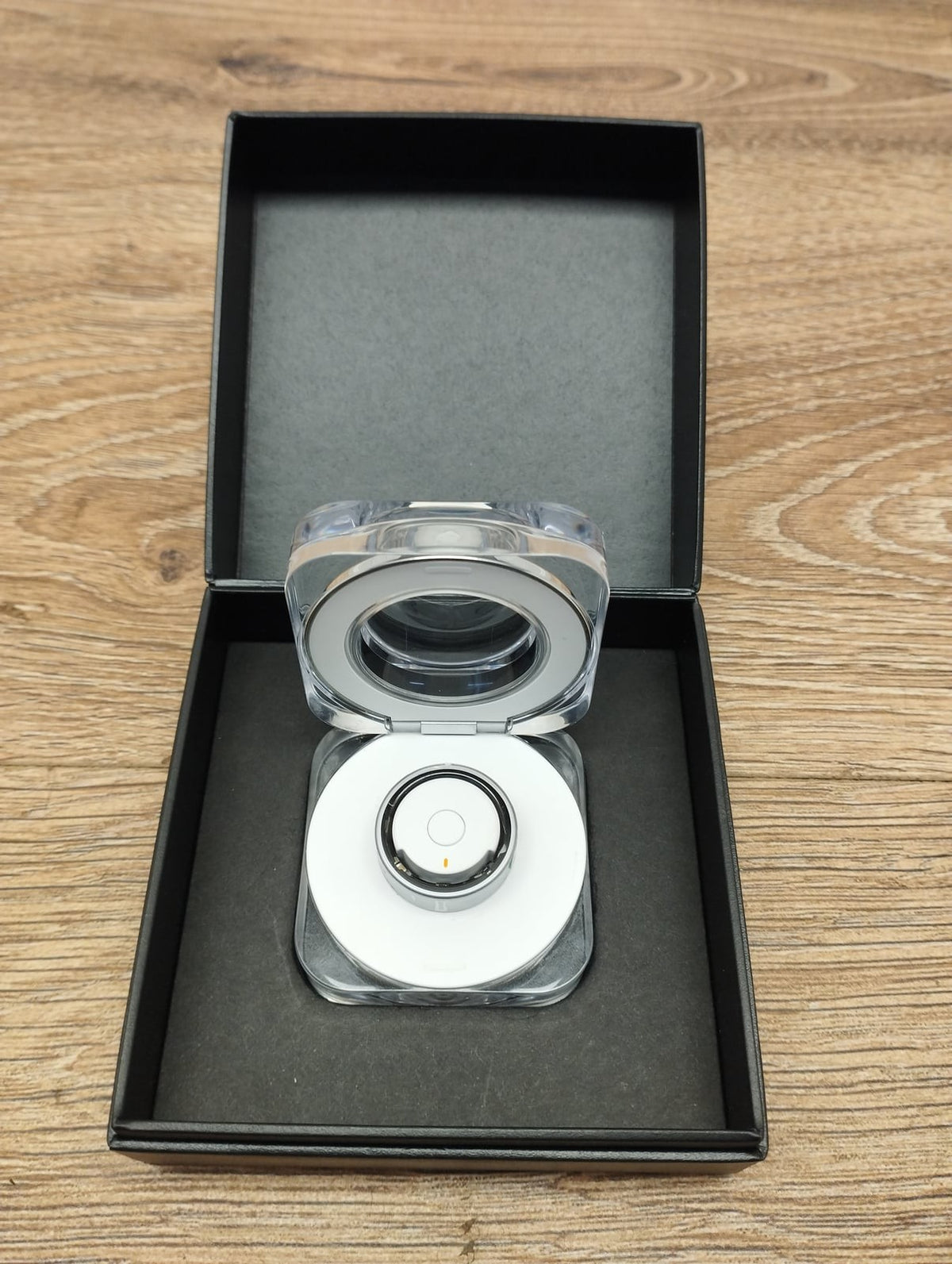 Samsung Galaxy Ring Smart Ring mit Titan-Gehäuse SM-Q508 Größe 8 Titanium Silver