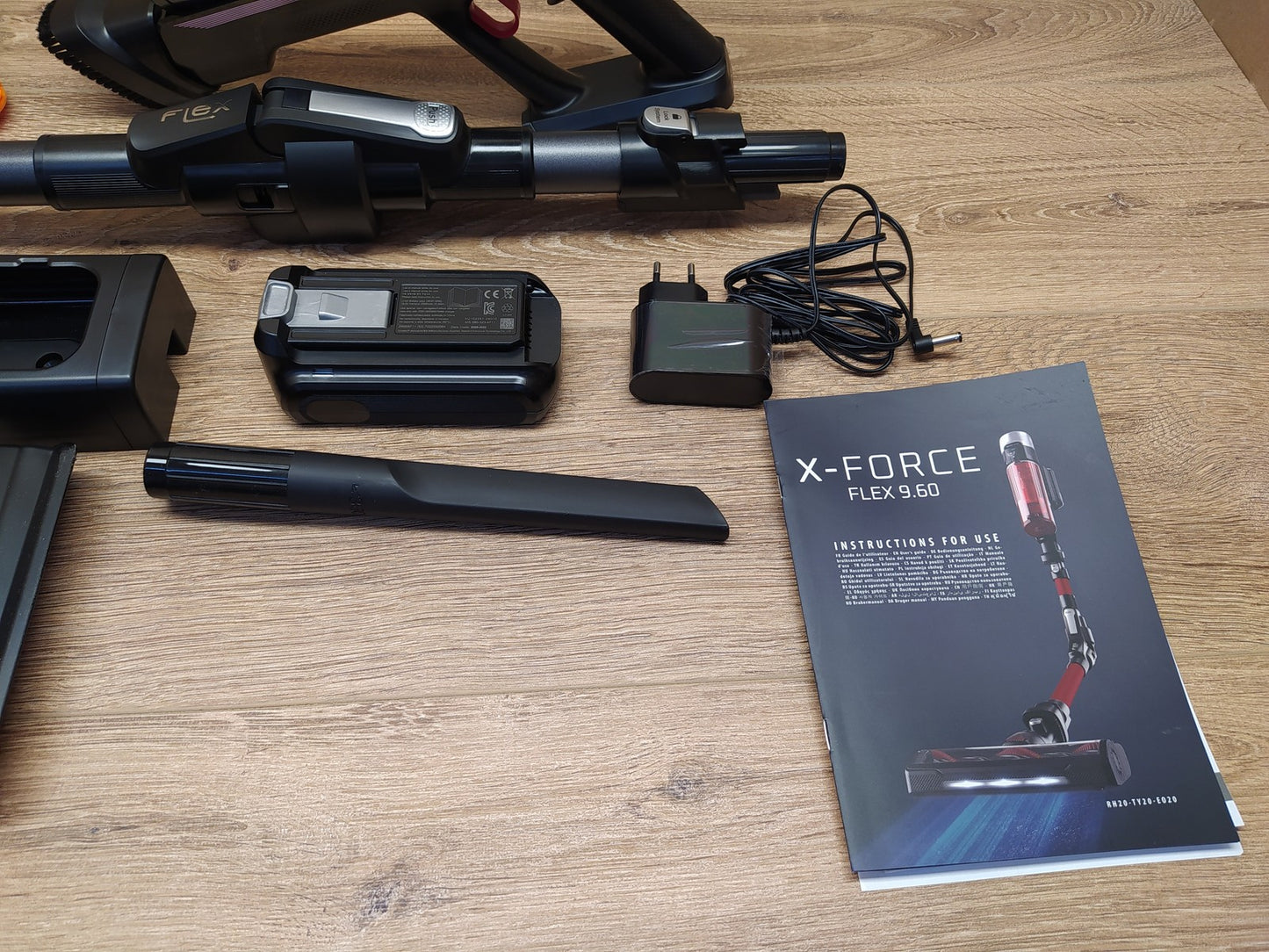 Rowenta X-Force Flex 9.60 kabelloser Akku-Stabstaubsauger RH2038, I39282