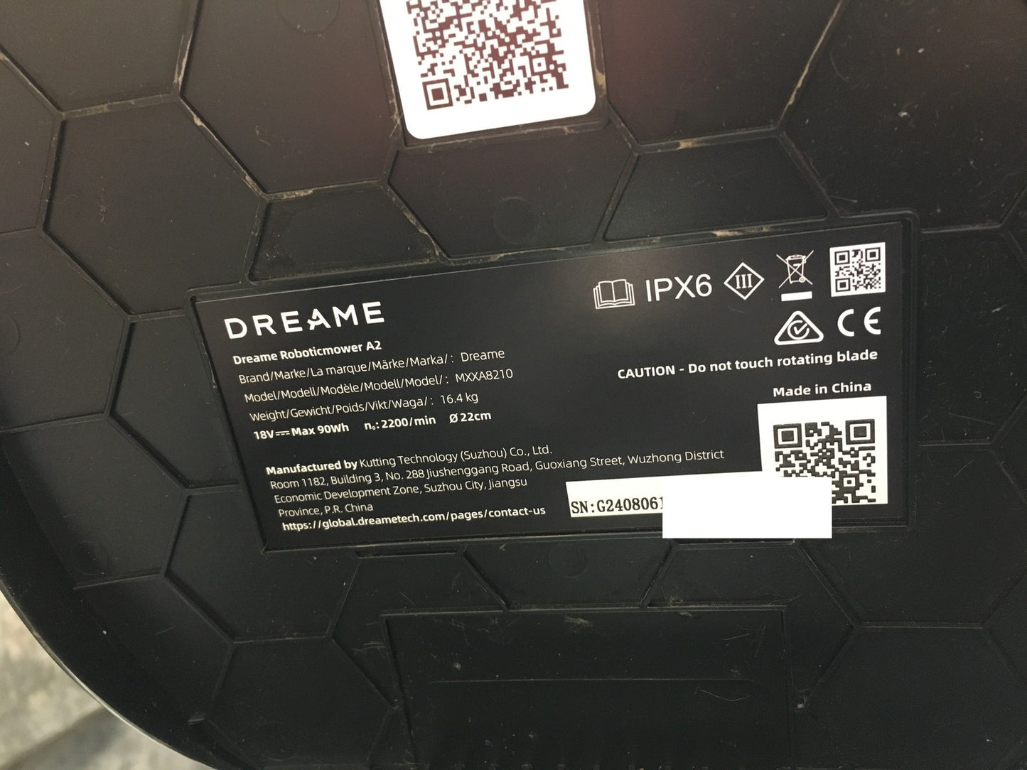 DREAME Mähroboter A2 (MXXA8210), Auto-Begrenzungseinrichtung, 3000 m², I37464