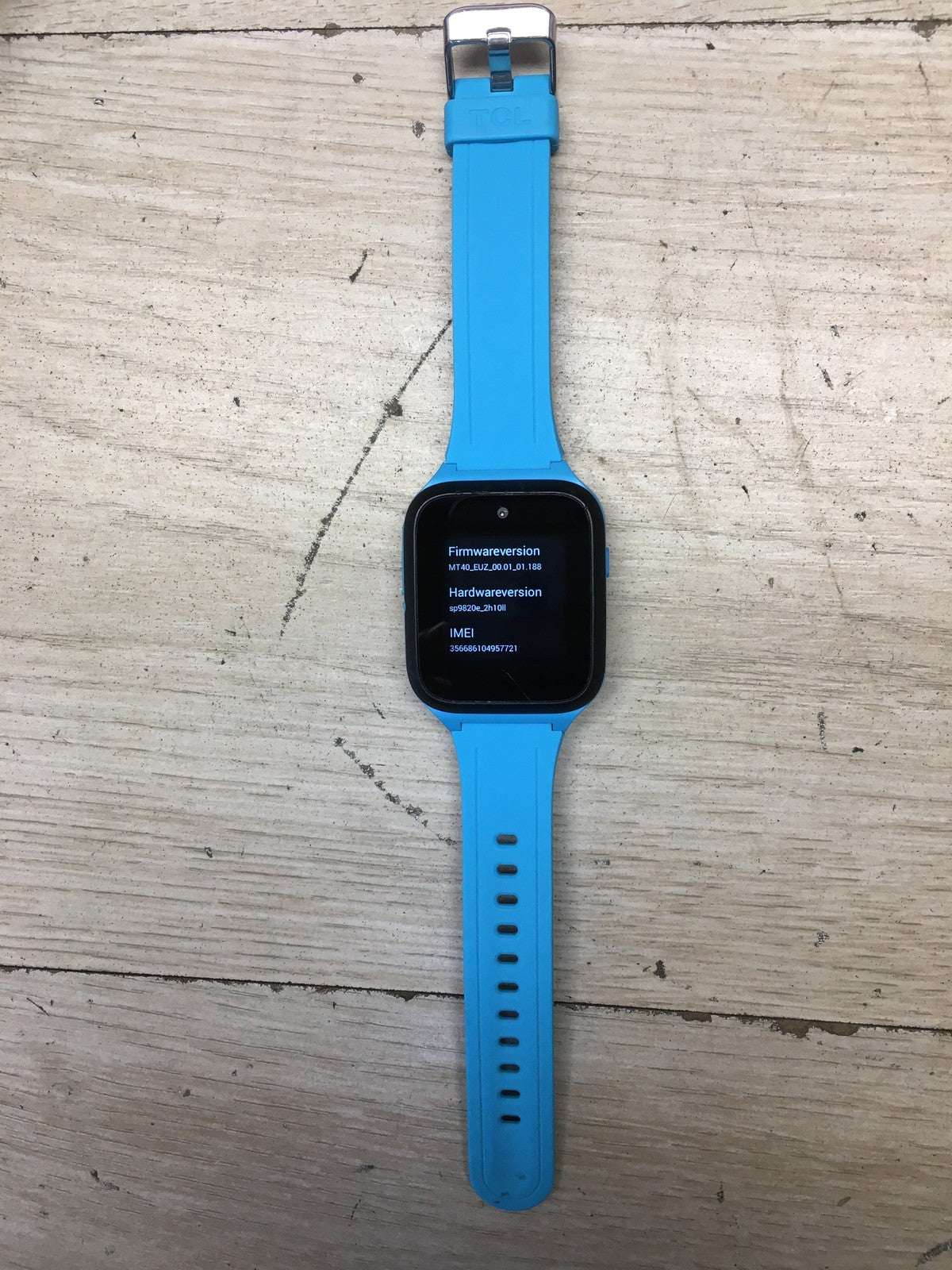 TCL MT40X MOVETIME Kinder Smartwatch Blau, I39155