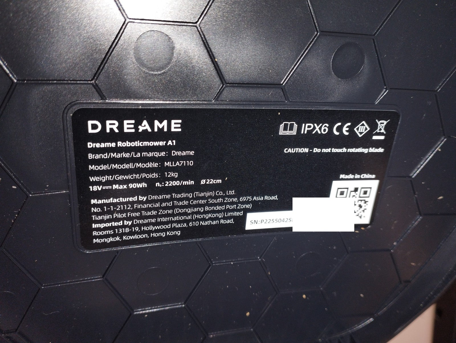 DREAME Intelligenter Mähroboter A1 (MLLA7110), I39529