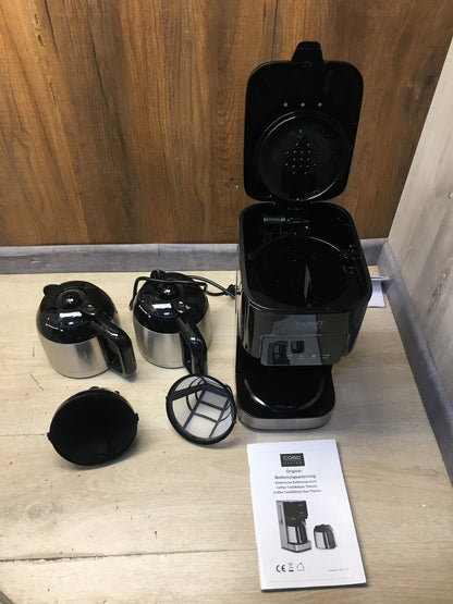 Caso MD-258BT Kaffeemaschine mit 2 Isolierkannen, I39437