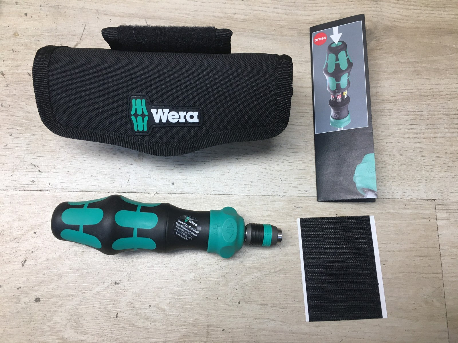 Wera 051004 RA-R Ratschenschraubendreher-Satz mit Tasche, 6-teilig, I38253