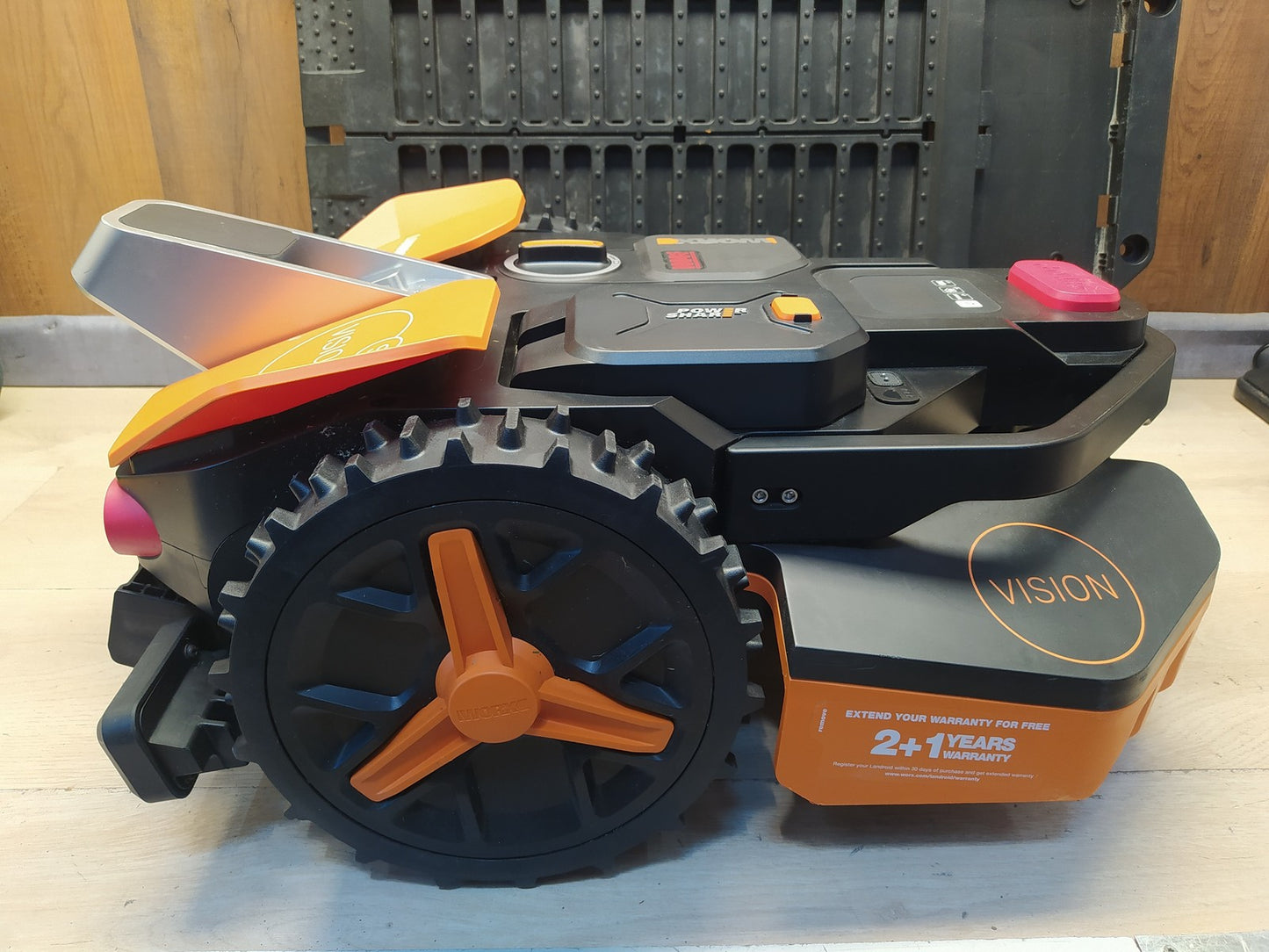 WORX Landroid Vision S250 Mähroboter ohne Begrenzungskabel WR202E, I37841