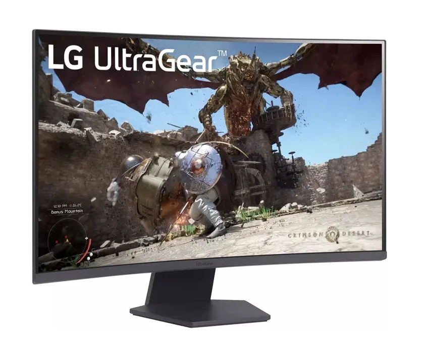 LG UltraGear GS6 32GS60QC-B Monitor 31.5" WQHD 2560x1440 AMD FreeSync 180Hz 1ms