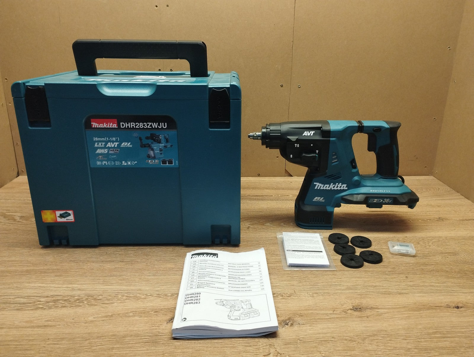 Makita DHR283Z Akku-Kombihammer 2x18V (ohne Akku/ohne Ladegerät), I39812