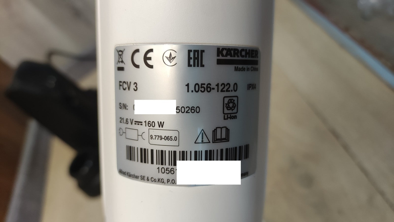 Kärcher FCV 3 Akku-Wischsauger 1.056-122.0, I39654
